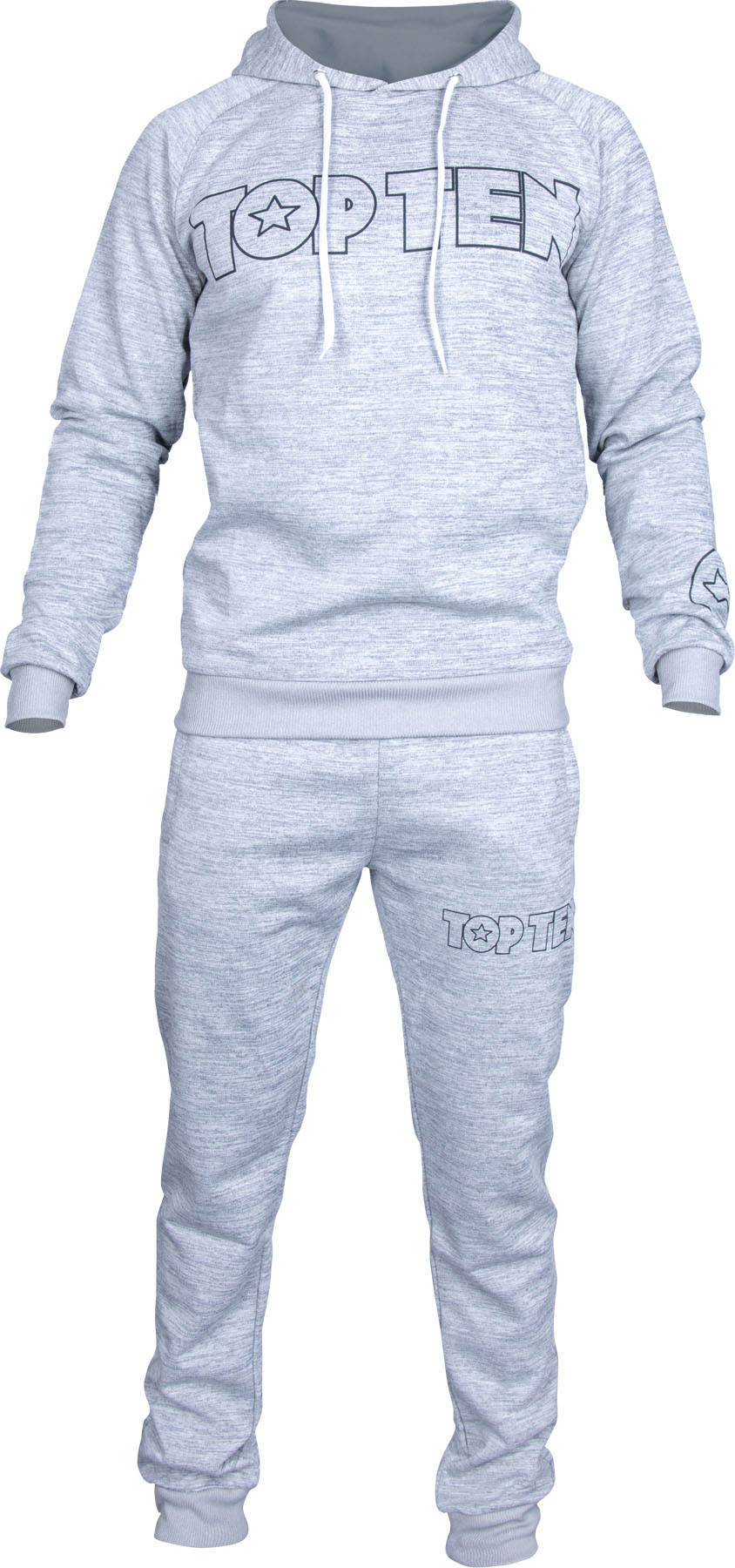 TOP TEN Tracksuit “Wolf” Gray XXL at Bytomic Trade and Wholesale