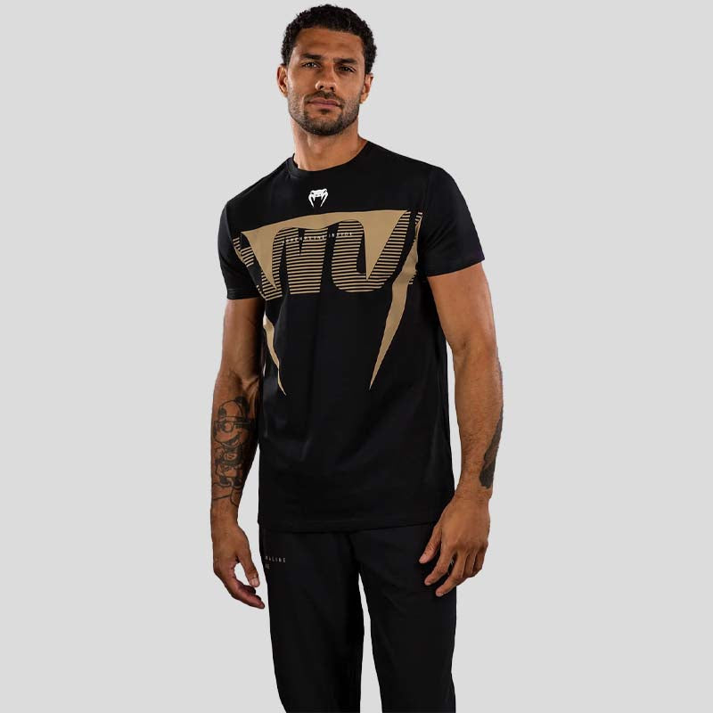 Venum Adrenaline T-Shirt Black/Sand at Bytomic Trade and Wholesale
