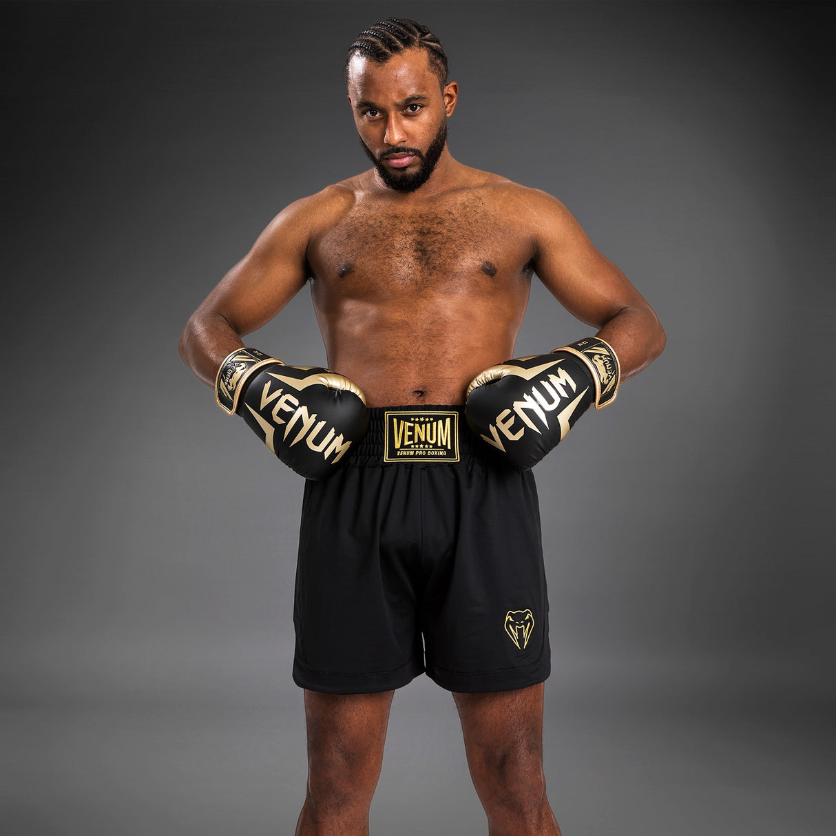 Venum Classic Boxing Shorts Black/Gold - 5