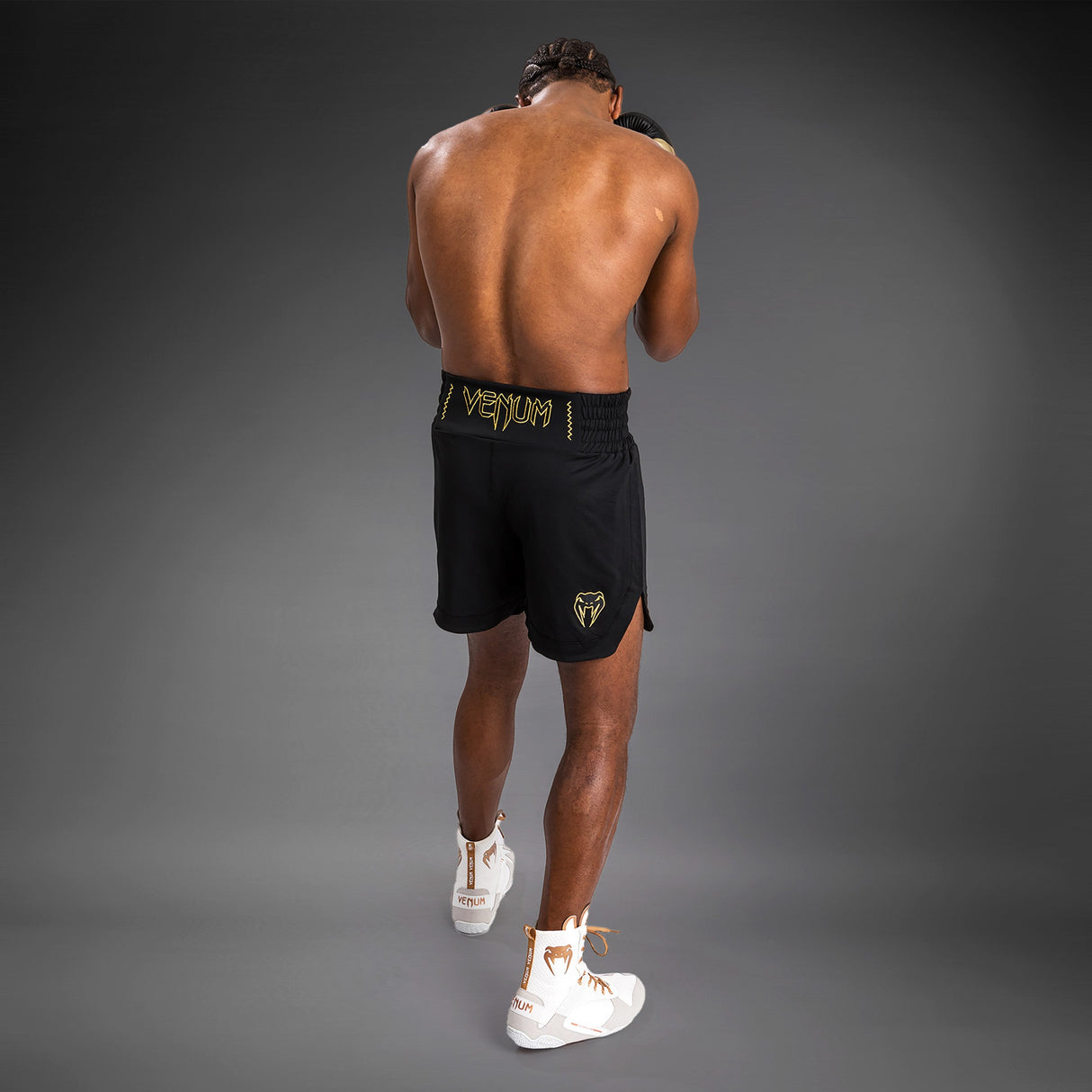 Venum Classic Boxing Shorts Black/Gold - 6