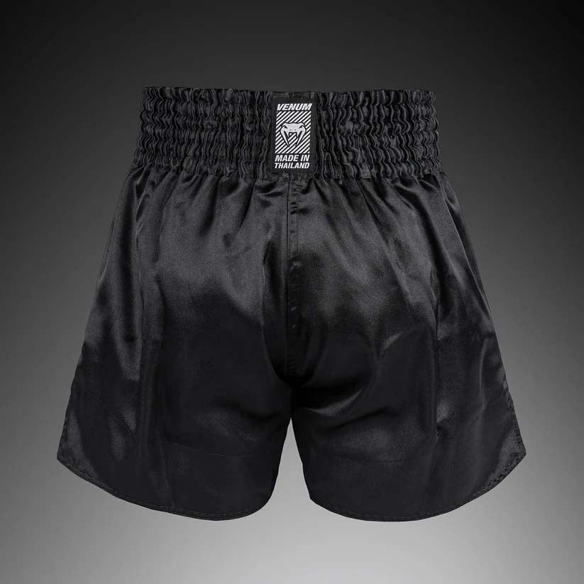 Venum Classic Evo Muay Thai Shorts Black/White at Bytomic Trade and Wholesale