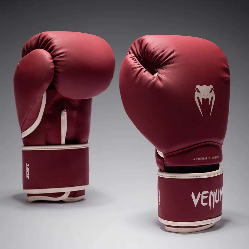 Venum Contender 1.5 Boxing Gloves Burgundy/Sand at Bytomic Trade and Wholesale