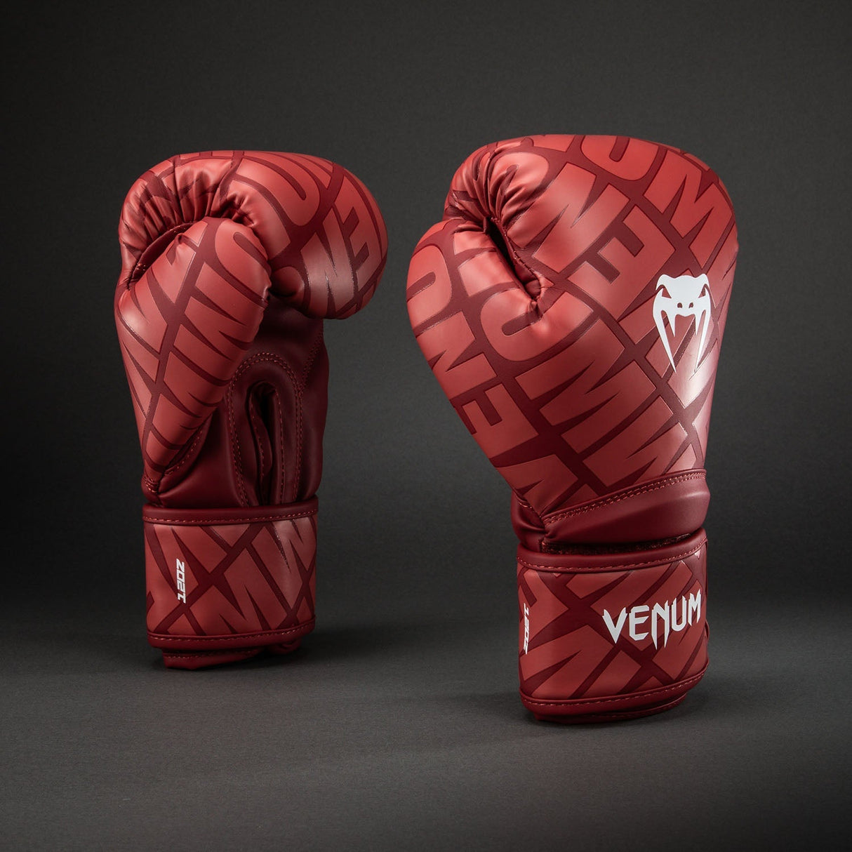 Venum Contender 1.5 XT 3D Boxing Gloves Cherry Red/ White - back