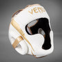 Venum Elite Headgear White/Gold