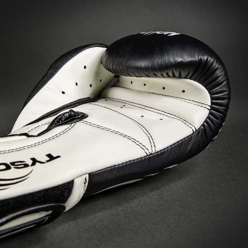 Venum Giant 2.0 Mike Tyson Pro Boxing Gloves Deep Black/Optical White at Bytomic Trade and Wholesale