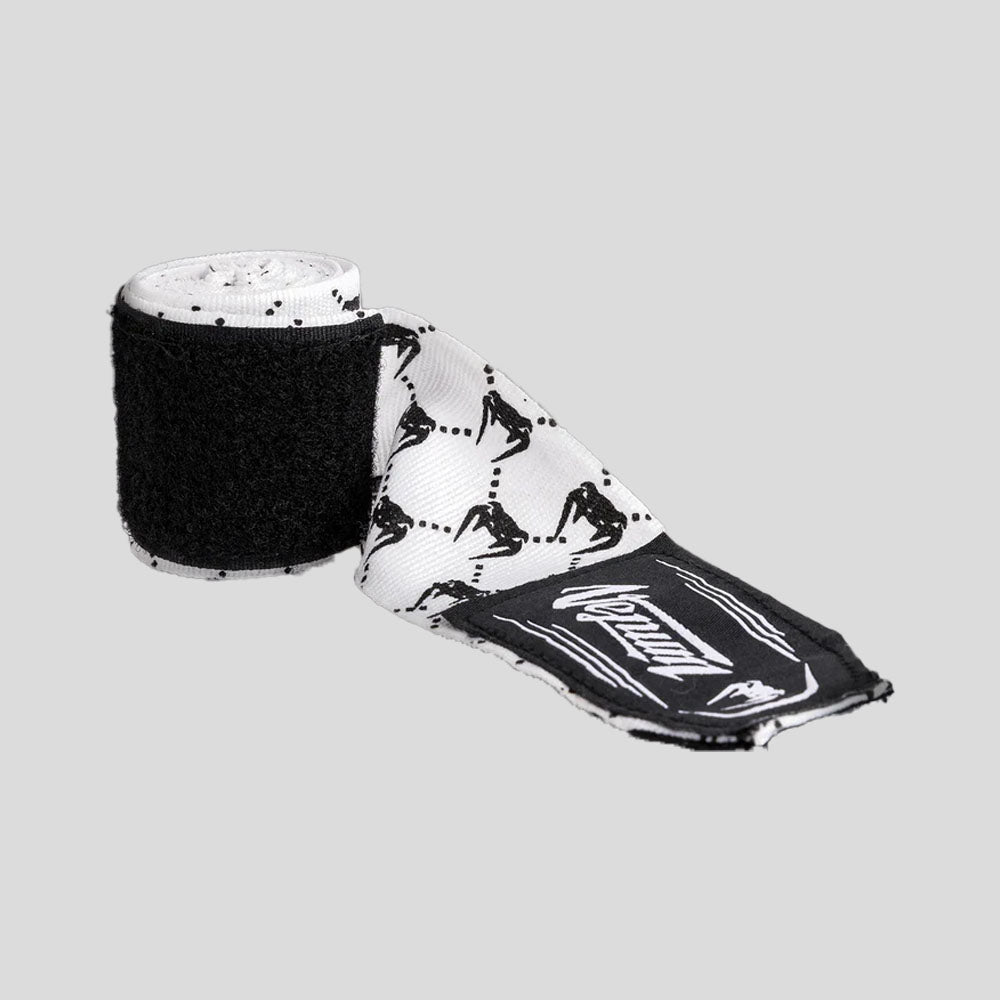 Venum Hand Wraps White/Black at Bytomic Trade and Wholesale