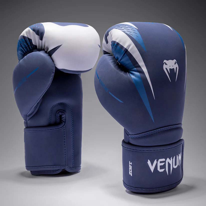 Venum Hurricane Boxing Gloves Midnight Blue/White at Bytomic Trade and Wholesale