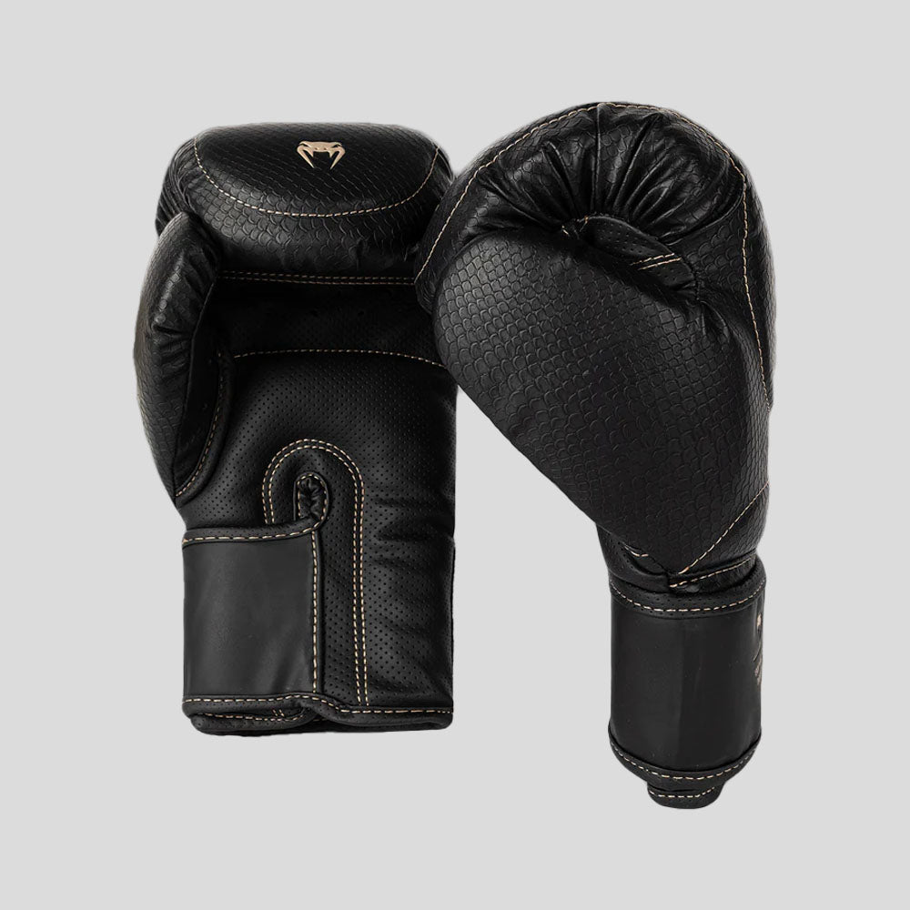 Venum Impact Evo Scales Boxing Gloves Black at Bytomic Trade and Wholesale