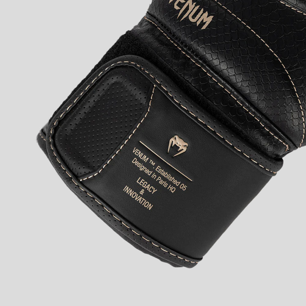 Venum Impact Evo Scales Boxing Gloves Black at Bytomic Trade and Wholesale