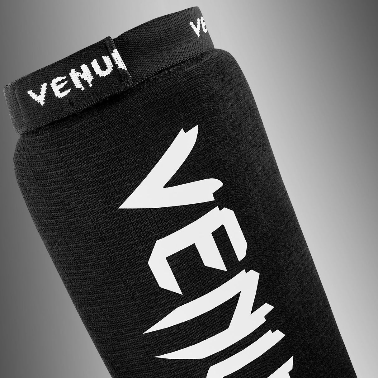 Venum Kontact Shin Guards Without Foot Black - 5