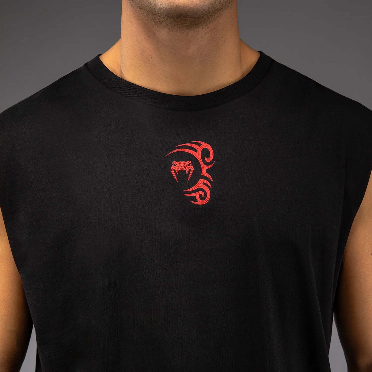 Venum x Mike Tyson Tiger Sleeveless T-Shirt Deep Black