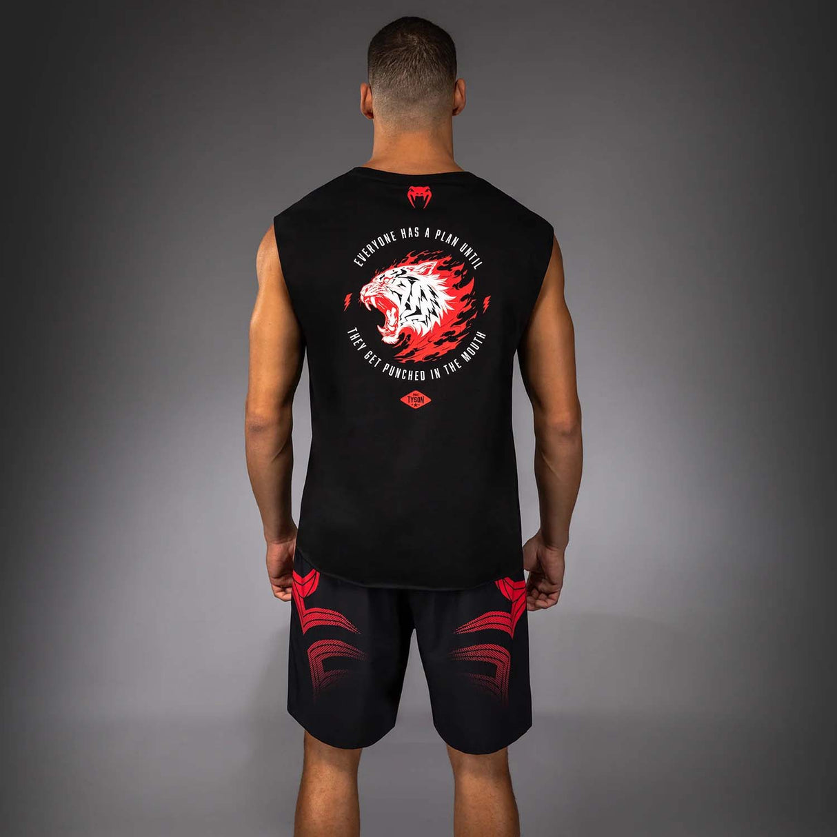 Venum x Mike Tyson Tiger Sleeveless T-Shirt Deep Black