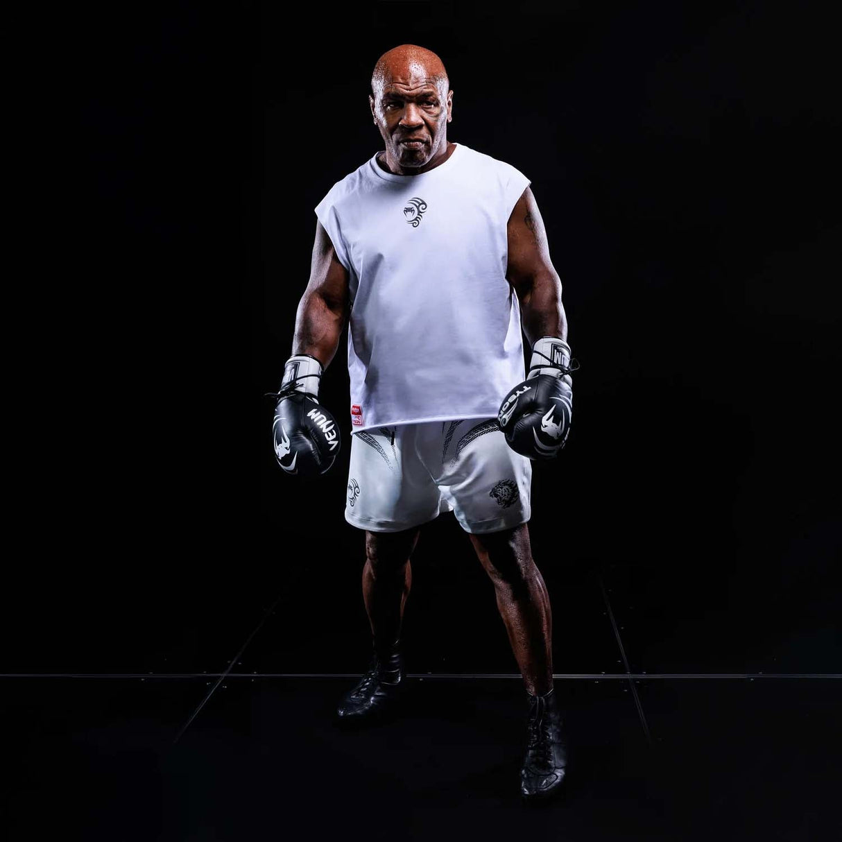 Venum x Mike Tyson Tiger Sleeveless T-Shirt Optical White