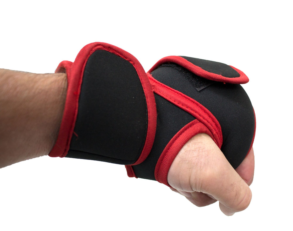 Budoland hand weights Neoprene blackred 750 g Default Title at Bytomic Trade and Wholesale