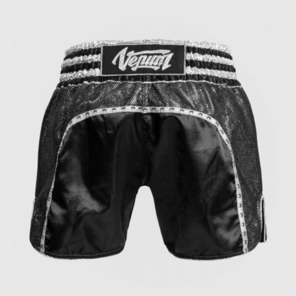 Black/Silver Venum Absolute 2.0 Muay Thai Shorts at Bytomic Trade and Wholesale
