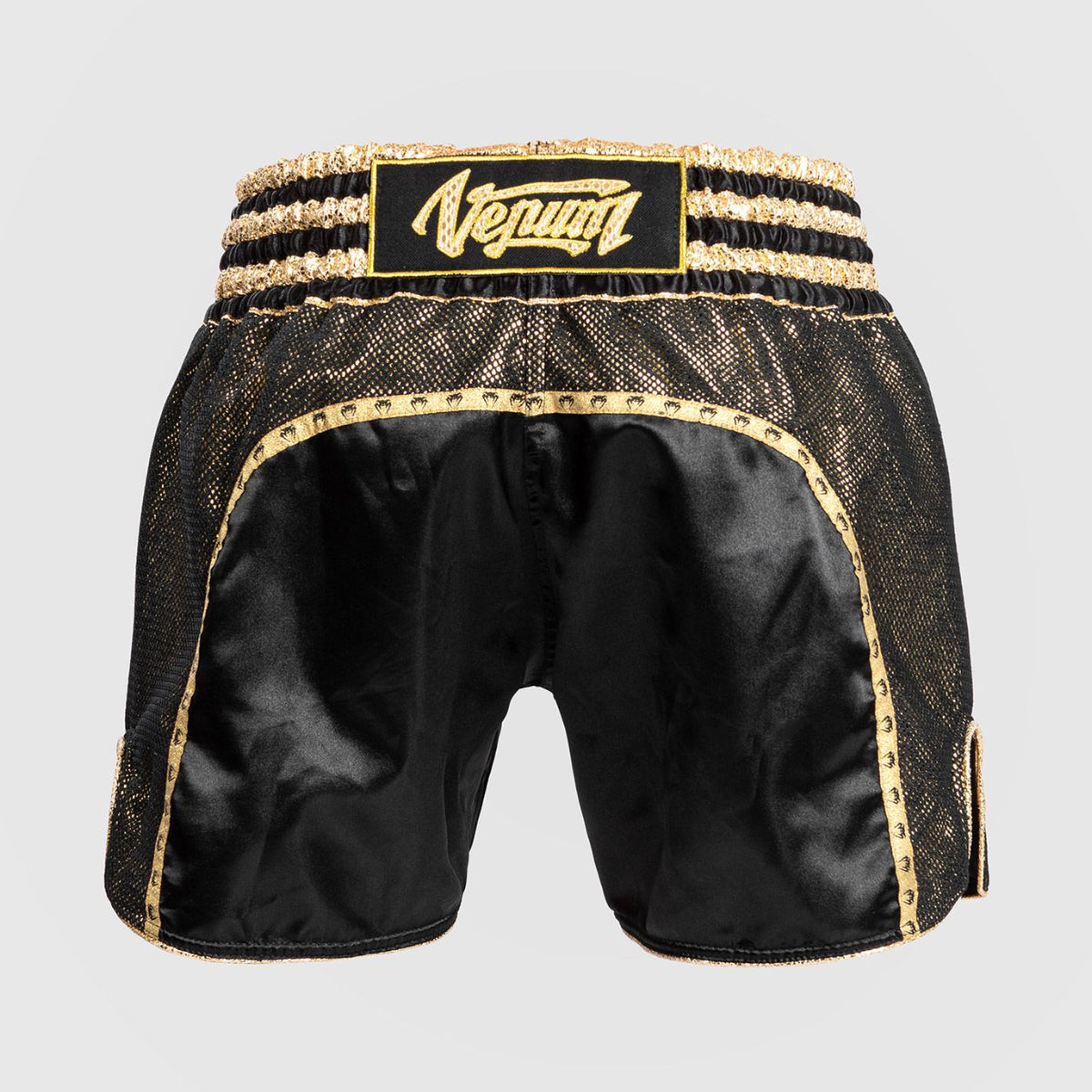 Black/Gold Venum Absolute 2.0 Muay Thai Shorts at Bytomic Trade and Wholesale