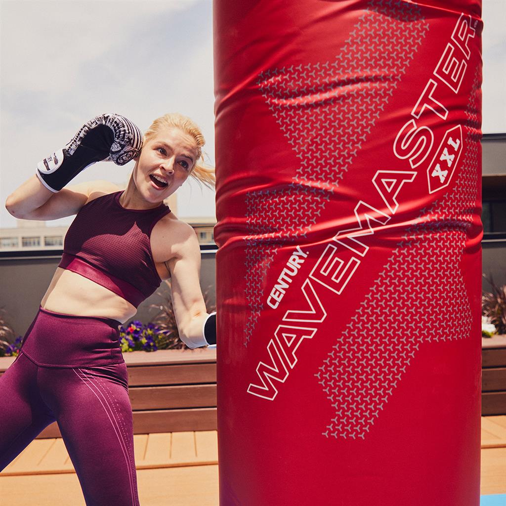 Red Century XXL Wavemaster Freestanding Punch Bag at Bytomic Trade and Wholesale