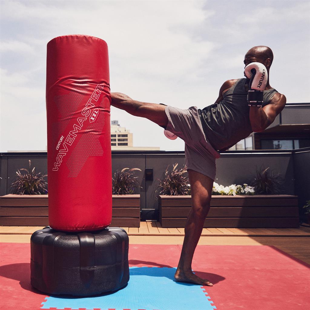 Red Century XXL Wavemaster Freestanding Punch Bag at Bytomic Trade and Wholesale
