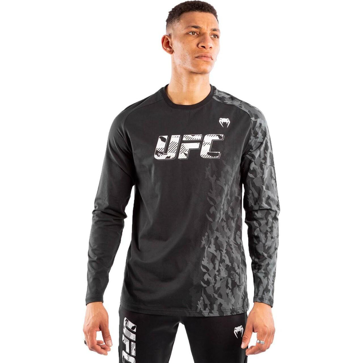 Venum UFC Authentic Fight Week Long Sleeve T-Shirt Black Small at Bytomic Trade and Wholesale