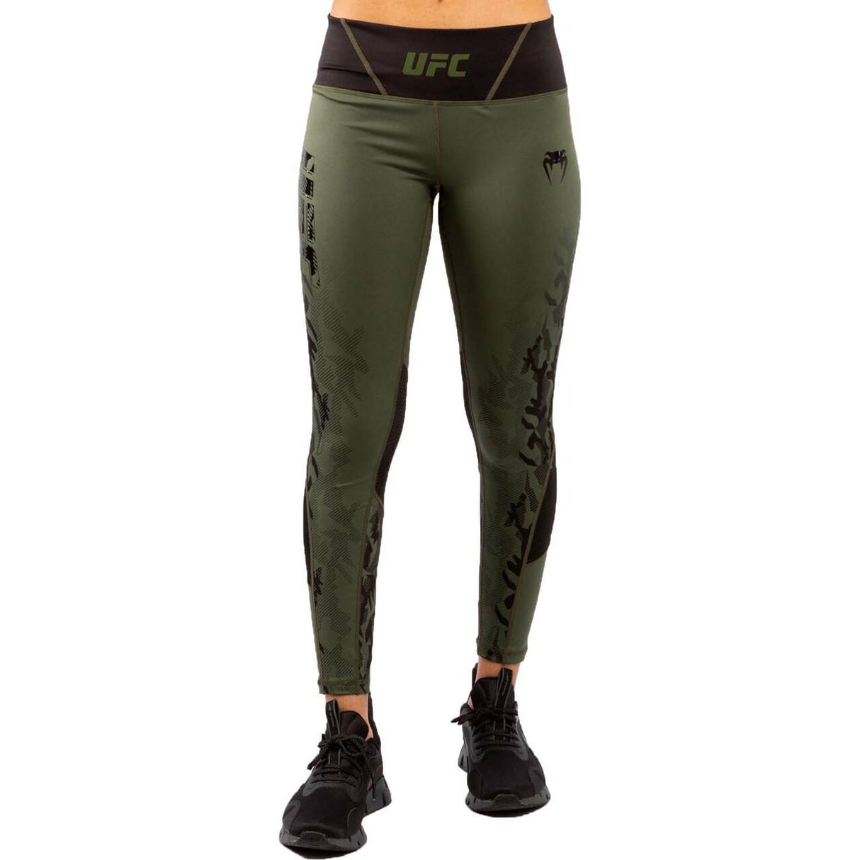 Venum UFC Authentic Fight Week Women's Leggings Khaki Small at Bytomic Trade and Wholesale