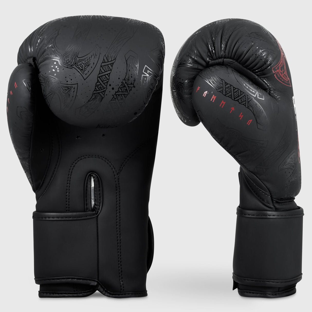 Black/Red Fumetsu Berserker Boxing Gloves at Bytomic Trade and Wholesale