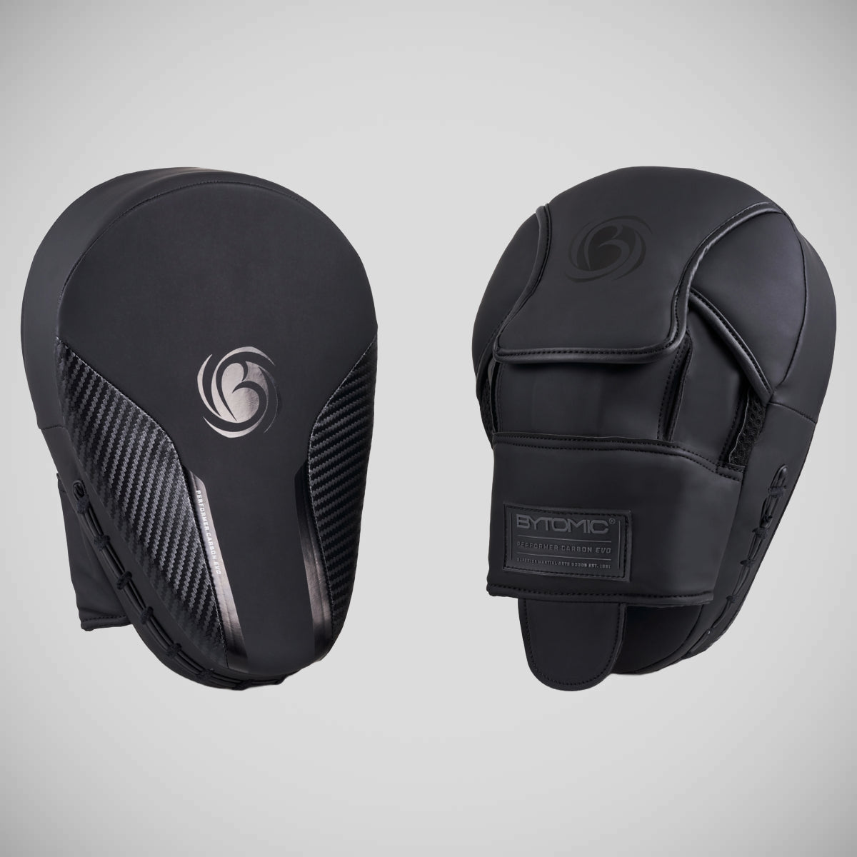 Black/Black Bytomic Performer Carbon Evo Focus Pads at Bytomic Trade and Wholesale