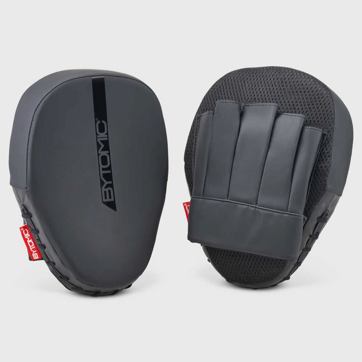 Black/Black Bytomic Red Label Focus Mitts at Bytomic Trade and Wholesale
