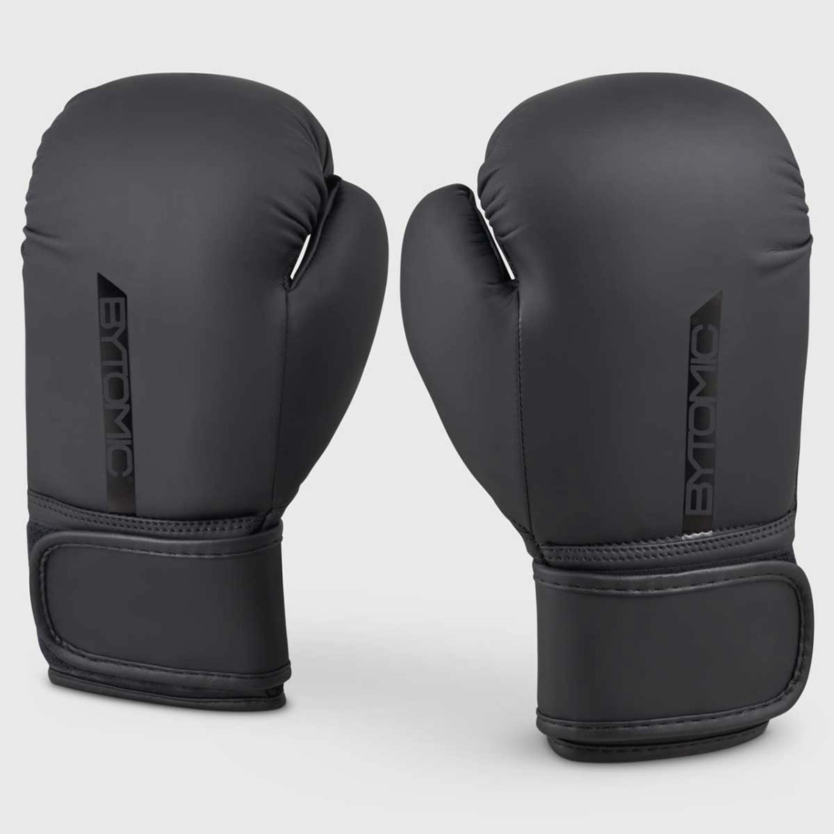 Black/Black Bytomic Red Label Kids Boxing Gloves at Bytomic Trade and Wholesale