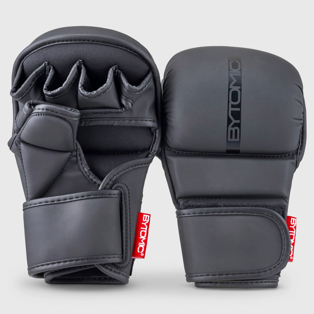 Black/Black Bytomic Red Label MMA Sparring Gloves at Bytomic Trade and Wholesale