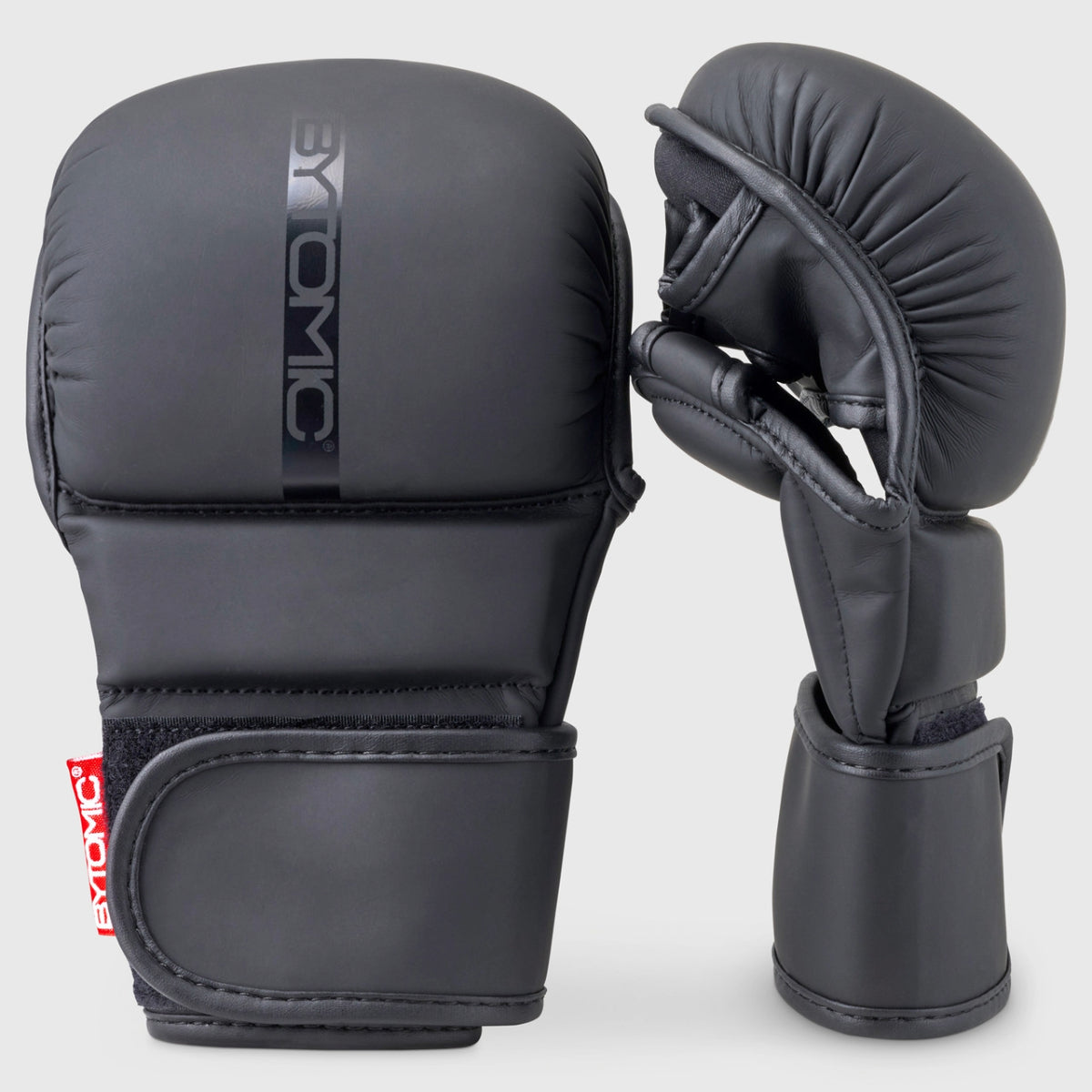 Black/Black Bytomic Red Label MMA Sparring Gloves at Bytomic Trade and Wholesale