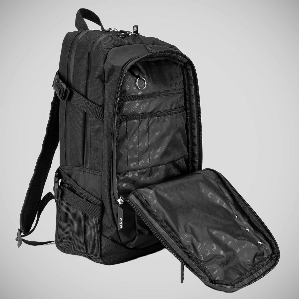 Black/Black Venum Challenger Pro Evo Back Pack at Bytomic Trade and Wholesale