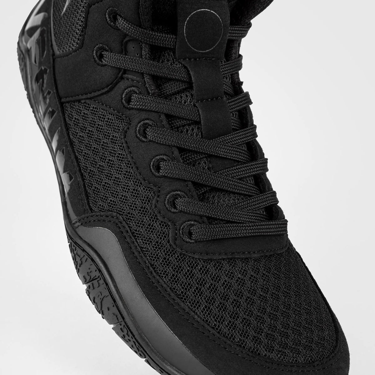 Black/Black Venum Elite Wrestling Shoes at Bytomic Trade and Wholesale