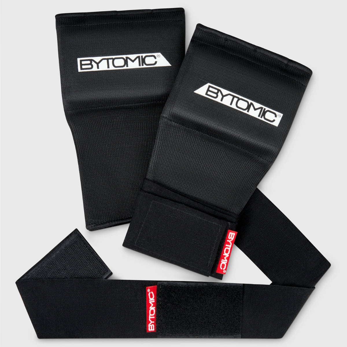 Black/White Bytomic Red Label Quick Hand Wraps at Bytomic Trade and Wholesale