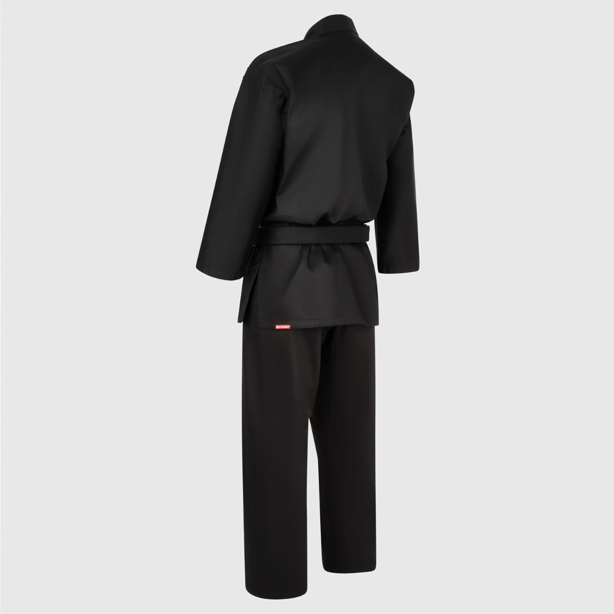 Black Bytomic Red Label V-Neck Martial Arts Uniform at Bytomic Trade and Wholesale