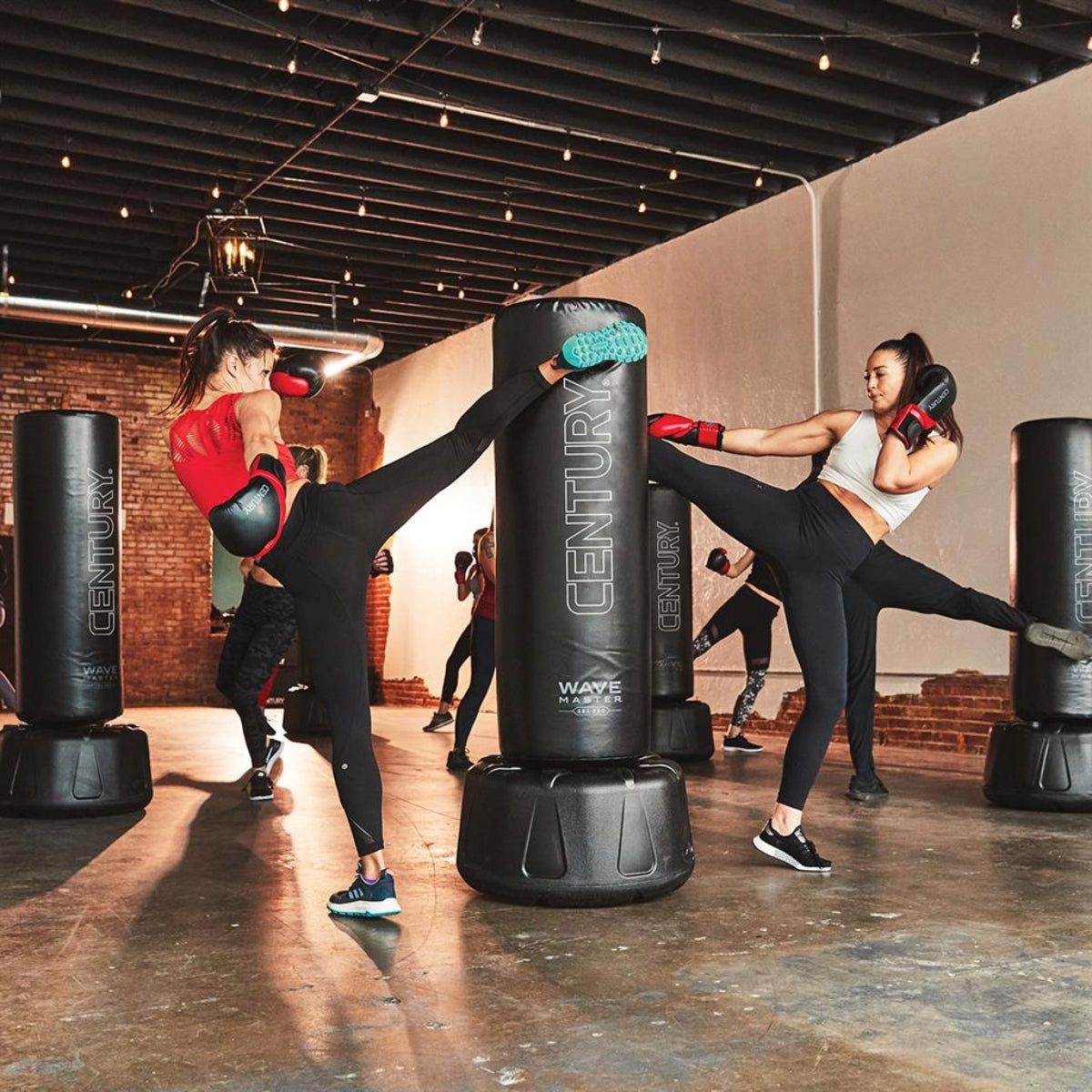 Black Century Wavemaster 2XL Pro Freestanding Punch Bag at Bytomic Trade and Wholesale