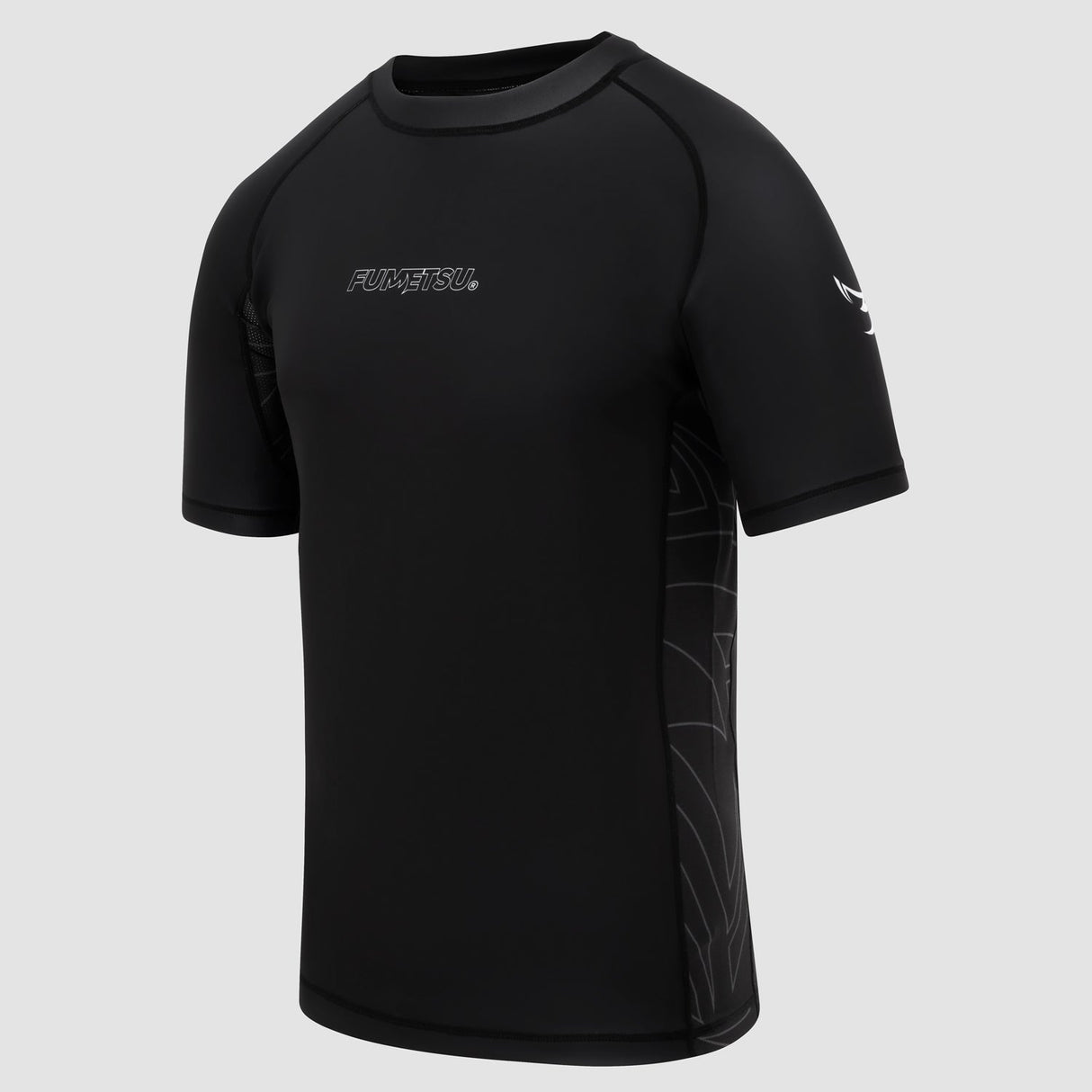 Fumetsu Icon Short Sleeve Rash Guard Black at Bytomic Trade and Wholesale