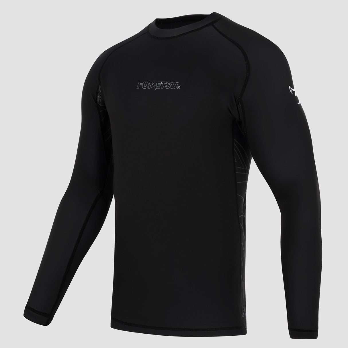Fumetsu Icon Womens Long Sleeve Rash Guard Black at Bytomic Trade and Wholesale