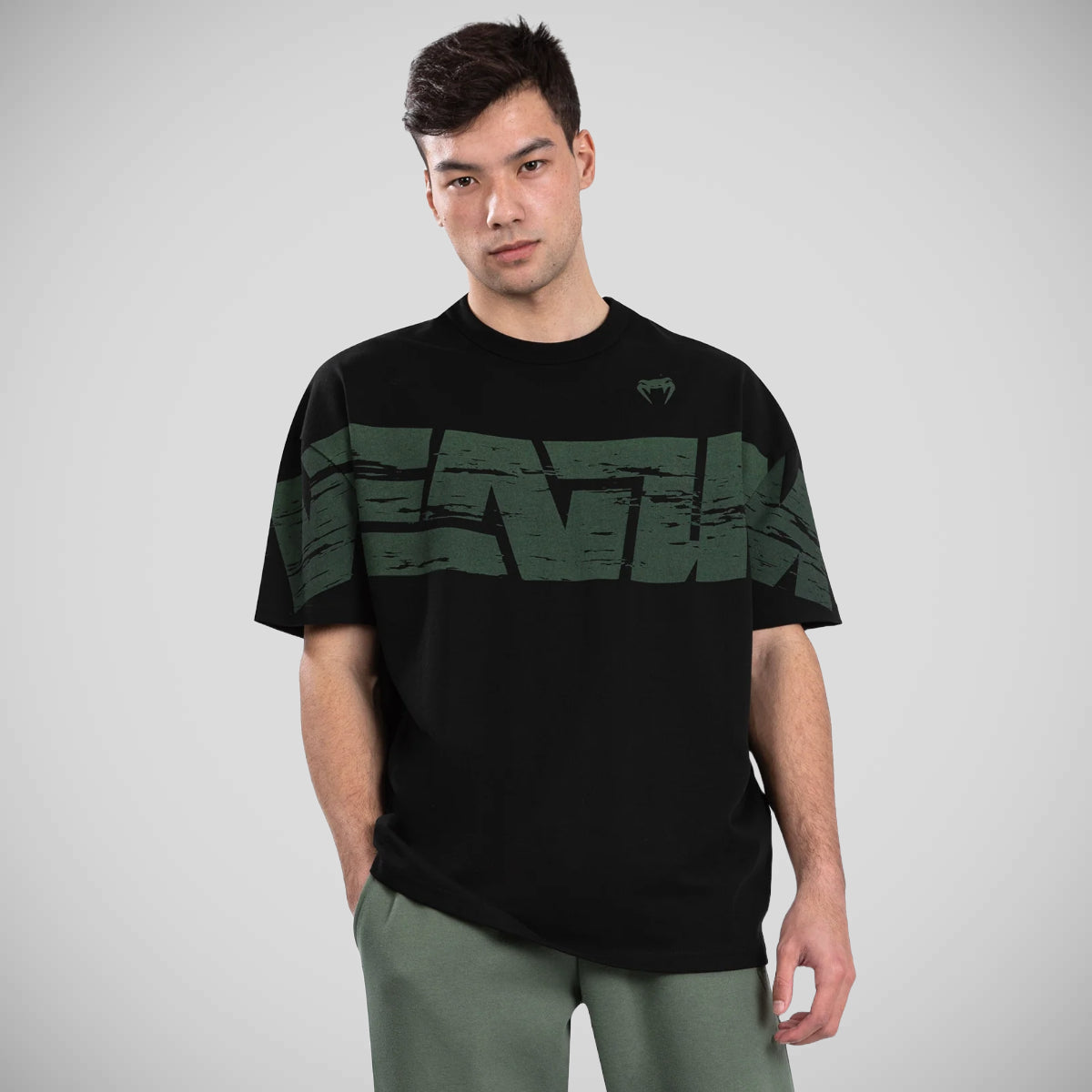 Black/Green Venum Connect XL T-Shirt at Bytomic Trade and Wholesale