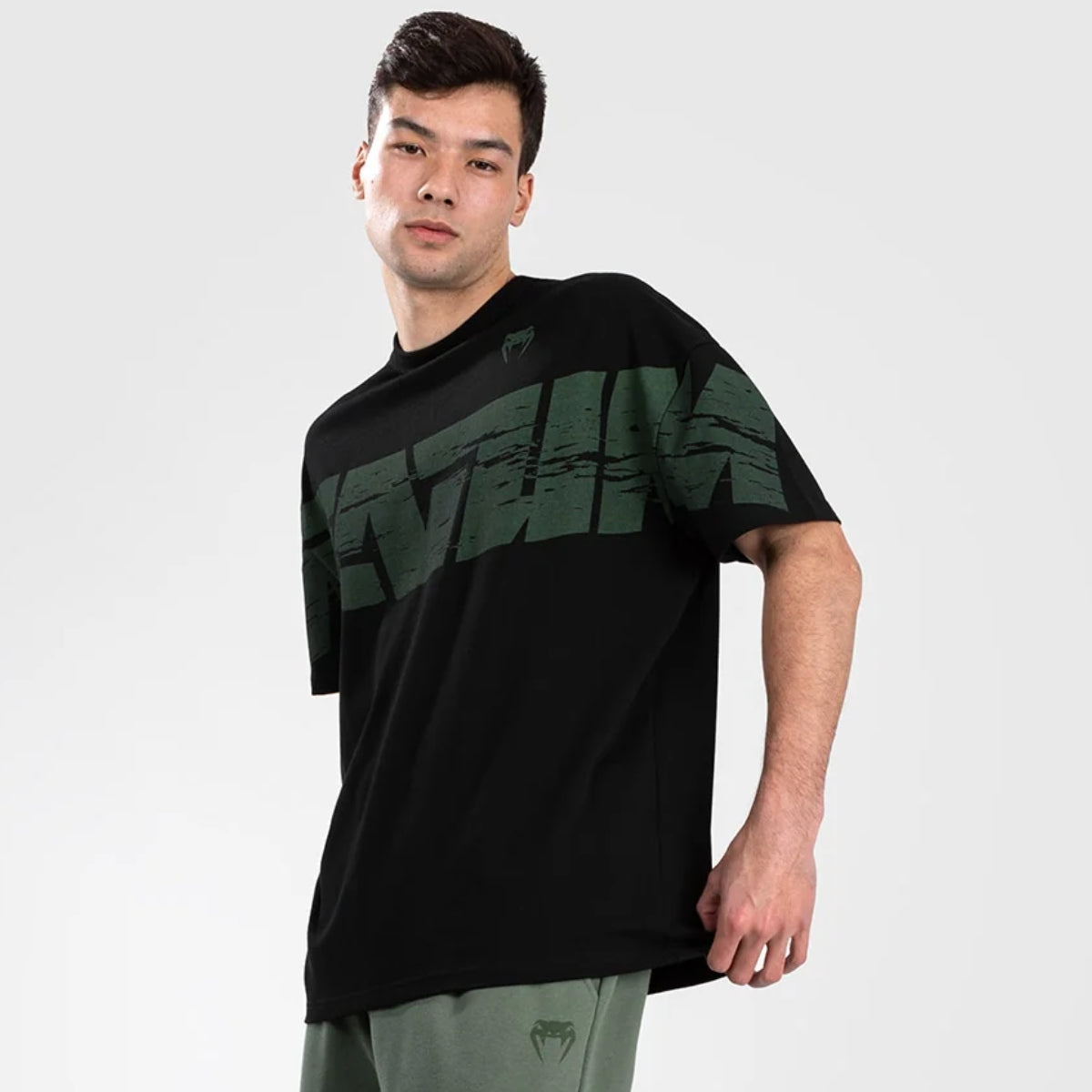 Black/Green Venum Connect XL T-Shirt at Bytomic Trade and Wholesale