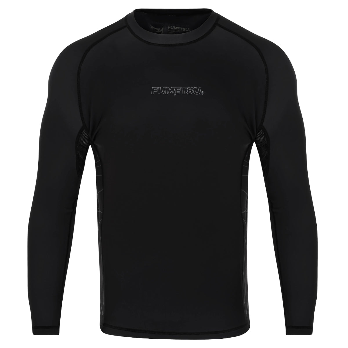 Fumetsu Icon Long Sleeve Rash Guard Black at Bytomic Trade and Wholesale