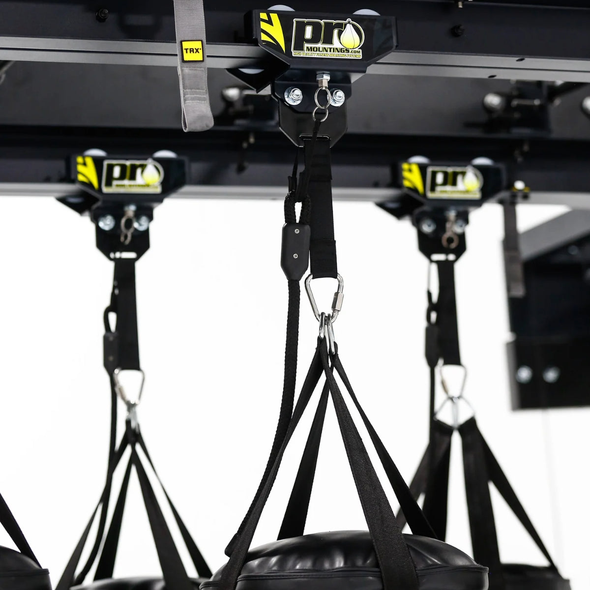 Pro Mountings Spring Plunger Roller Mount With Rope Black at Bytomic Trade and Wholesale