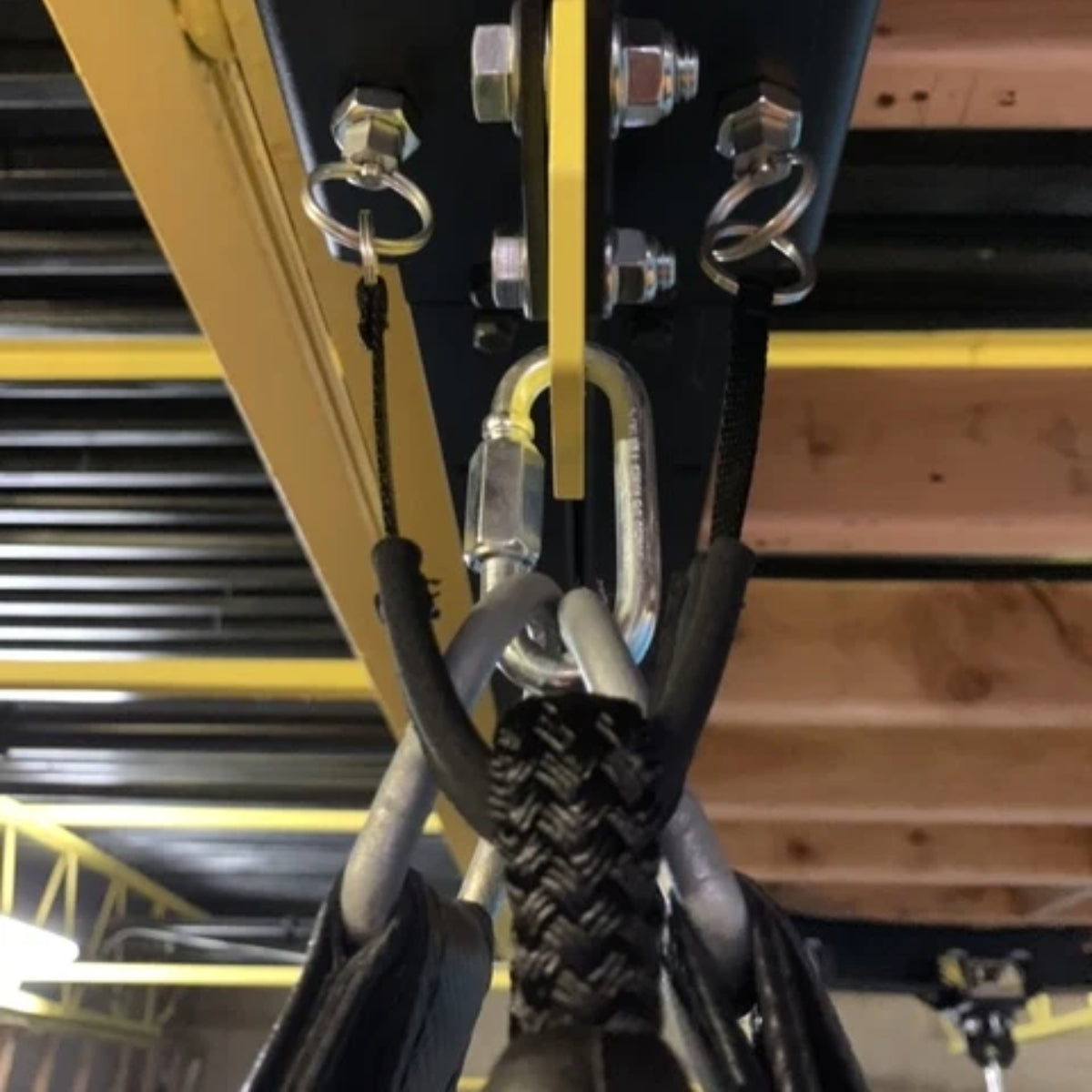 Pro Mountings Spring Plunger Roller Mount With Rope Black at Bytomic Trade and Wholesale