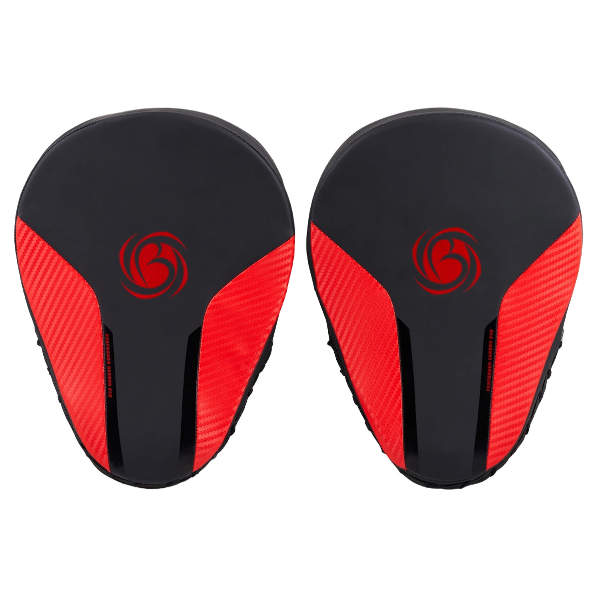 Black/Red Bytomic Performer Carbon Evo Focus Pads at Bytomic Trade and Wholesale