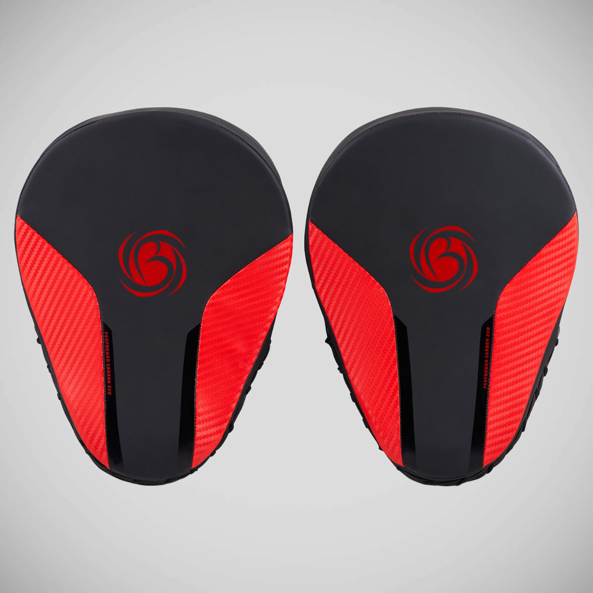 Black/Red Bytomic Performer Carbon Evo Focus Pads at Bytomic Trade and Wholesale