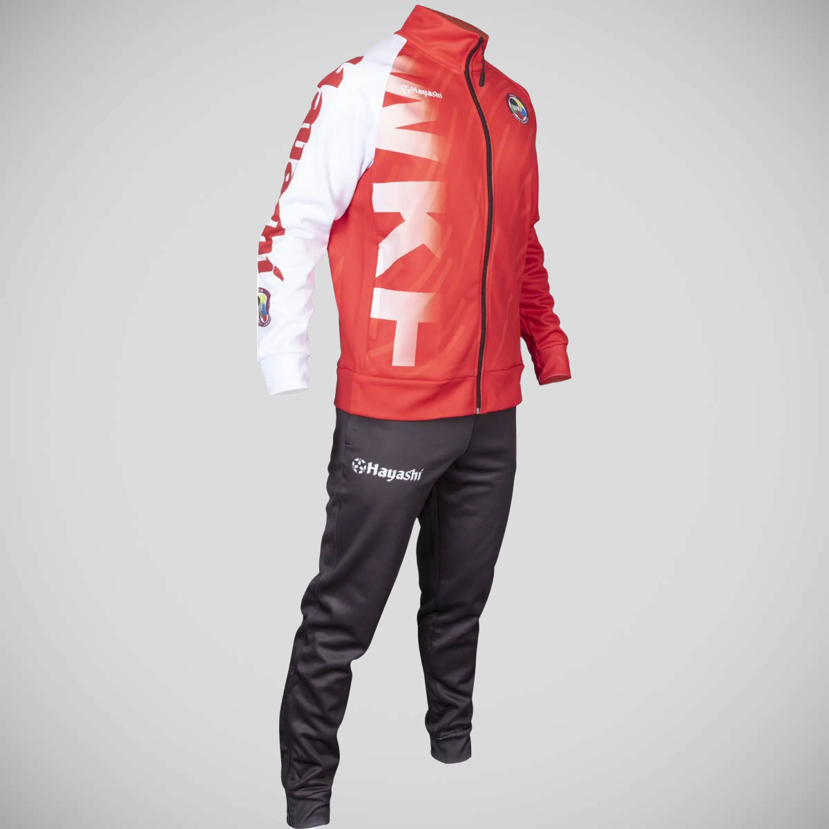 Black/Red Hayashi WKF Drift Tracksuit at Bytomic Trade and Wholesale