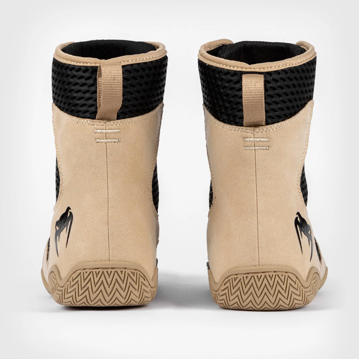 Black/Sand Venum Contender Boxing Shoes at Bytomic Trade and Wholesale