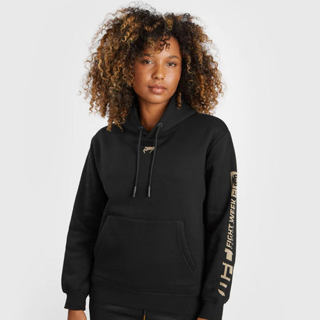 Black Venum UFC Adrenaline Authentic Fight Week Women's Hoodie    at Bytomic Trade and Wholesale