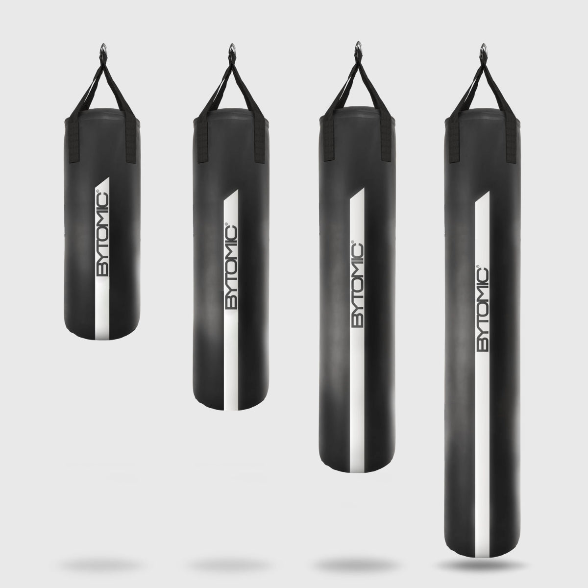 Black/White Bytomic Red Label 3ft Punch Bag at Bytomic Trade and Wholesale