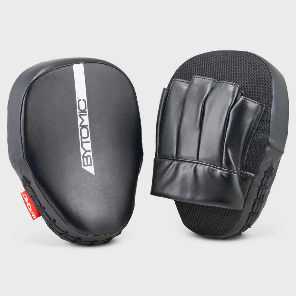 Black/White Bytomic Red Label Focus Mitts at Bytomic Trade and Wholesale