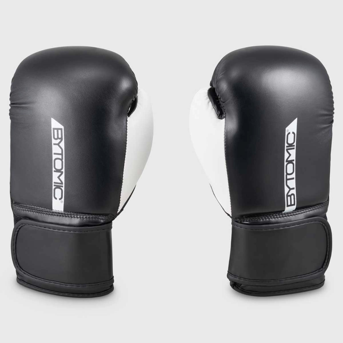Black/White Bytomic Red Label Kids Boxing Gloves at Bytomic Trade and Wholesale